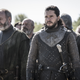 Davos and Jon look at something, I dunno. Probably something Dany set on fire.